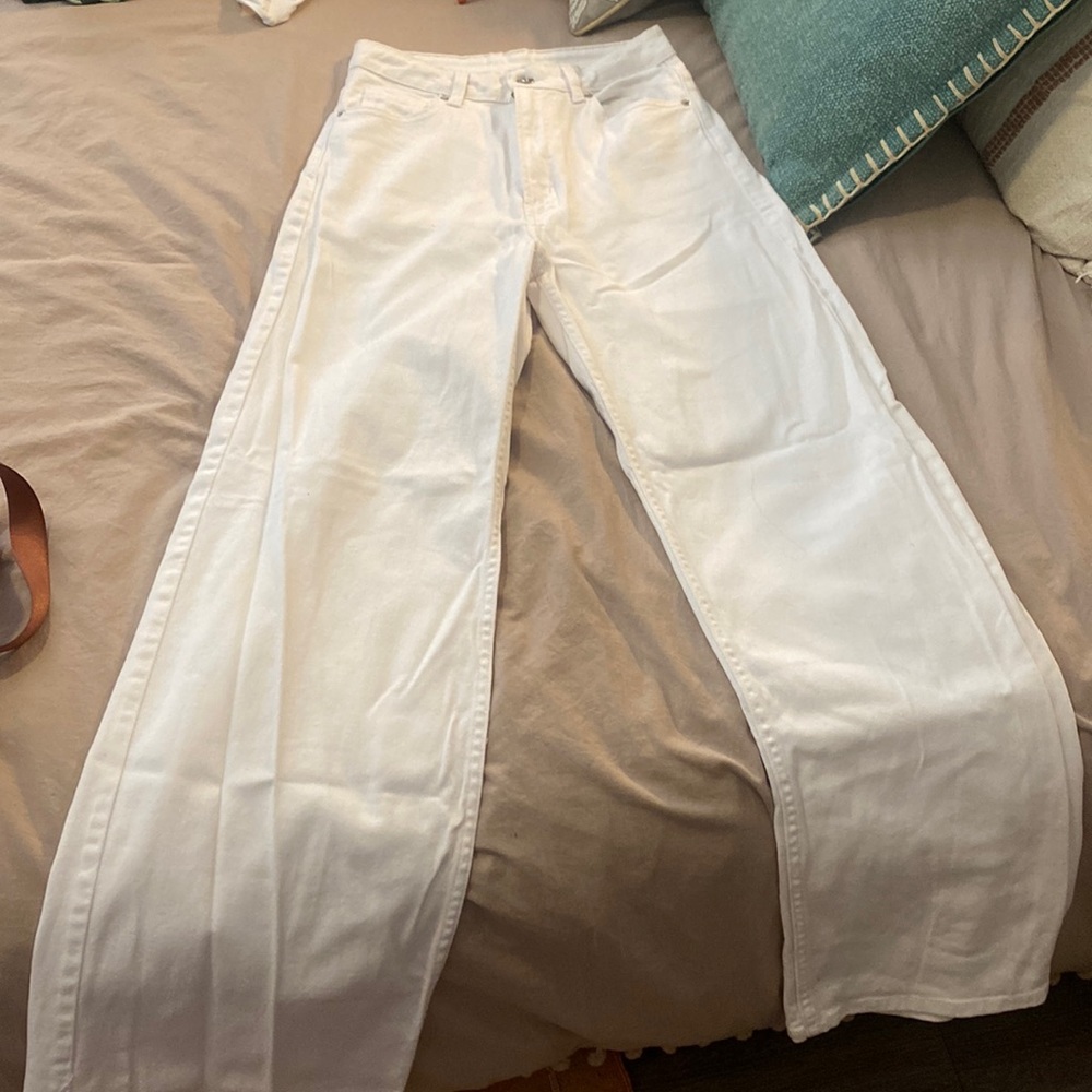 White jeans